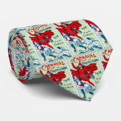 Cravate Carnaval de France 1912 (Roulé)