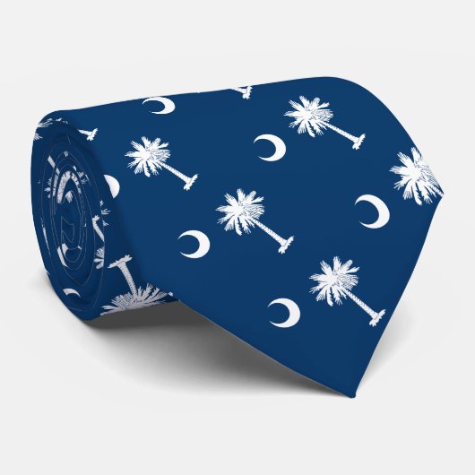 Cravate Caroline du Sud Cravates, mode USA, Drapeau (Roulé)