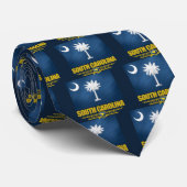 Cravate Caroline du Sud (SP) (Roulé)