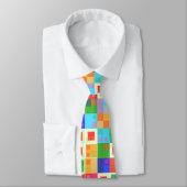 cravate carré abstraite (Attaché)