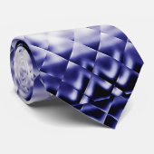 Cravate Carré Dimensionnel - Marine-DG (Roulé)