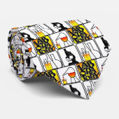 CRAVATE CARRÉ DU LOGO 4 DE LABORATOIRE - ICÔNES DE (Roulé)