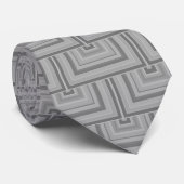 Cravate Carré gris (Roulé)