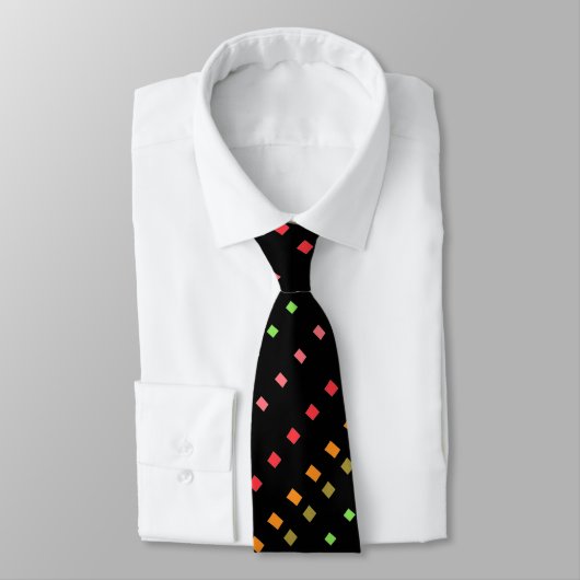 Cravate Carré Polka-Dot (Attaché)