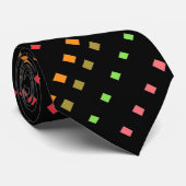 Cravate Carré Polka-Dot (Roulé)