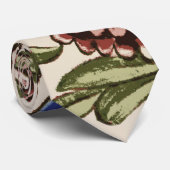 Cravate Carreau de fleur d'œillet Art antique rustique De (Roulé)