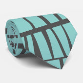 Cravate Carreaux bleus (Roulé)