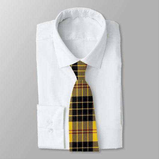 Cravate Carreaux jaune noir (Attaché)