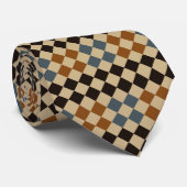 Cravate Carrelage mosaïque personnalisé (Roulé)