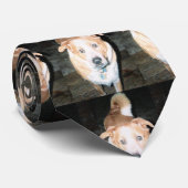 Cravate Carrelage photo de Pet Queensland Heeler Dog (Roulé)