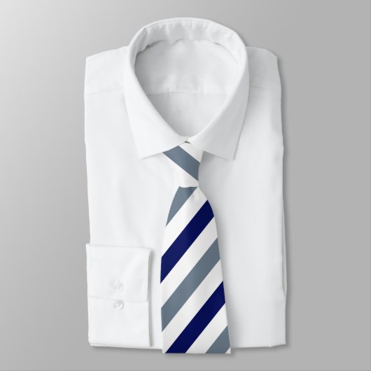 Cravate Carrelage SQ-Stripe-Diag-Blanc-NavyBleu-5c-TRANSXL (Attaché)