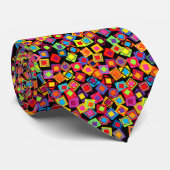 Cravate Carrés Confetti (Roulé)