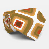 Cravate Carrés psychédéliques (Roulé)