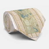 Cravate Carte 1875 de Central Park (Roulé)