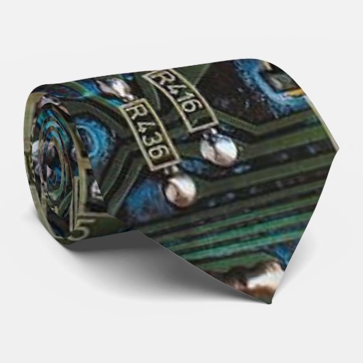 Cravate Carte de circuit (Roulé)