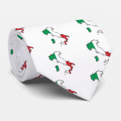 Cravate Carte de l'Italie (Roulé)
