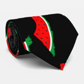 Cravate Carte de Palestine Watermelon Symbole de la libert (Roulé)