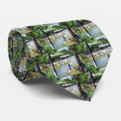 Cravate Carte de pêche (Roulé)