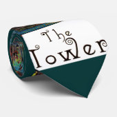 CRAVATE CARTE DE TAROT LA TOUR (Roulé)