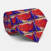 Cravate Carte du Bureau de voyage des États-Unis d'Amériqu (Roulé)