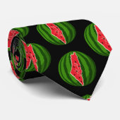 Cravate Carte du drapeau de la pastèque palestinienne. Lib (Roulé)