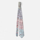 Cravate Carte du Midwest américain (Dos)