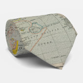 Cravate Carte du monde 1910 (Roulé)