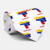 CRAVATE CARTE DU VENEZUELA (Roulé)