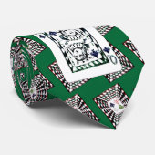 Cravate Carte Lucky ~ Reine des pique (Roulé)