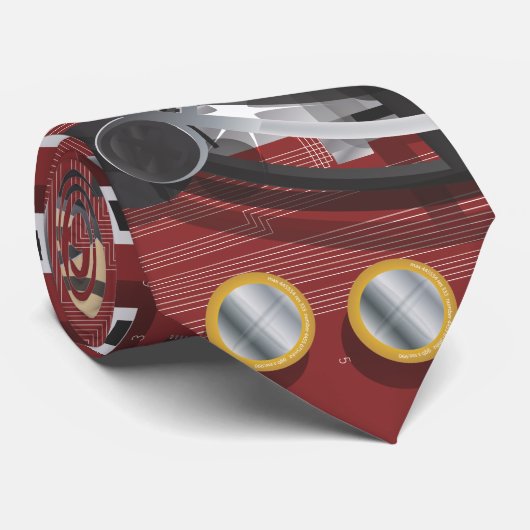 Cravate Carte mère de l'ordinateur (Roulé)