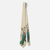 Cravate Carte Necktie Postale (Devant)