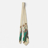 Cravate Carte Necktie Postale (Dos)