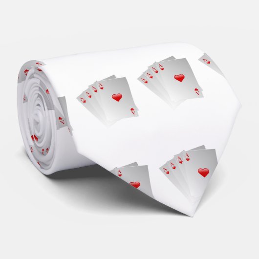 Cravate cartes (Roulé)