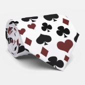 Cravate Cartes de jeu (Roulé)