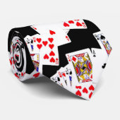 Cravate cartes de tisonnier (Roulé)