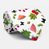Cravate Carton d'aquarelle Fruits frais Fruits Fruits sans (Roulé)