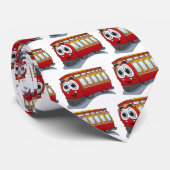 Cravate Carton Red Trolley (Roulé)