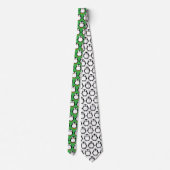 Cravate Carton vert mignon en pingouin (Dos)