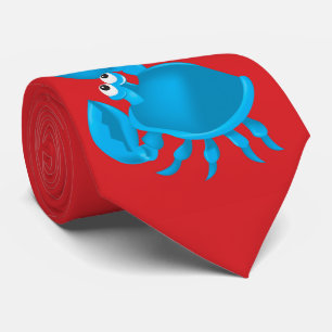 Cravate Cartoon crab