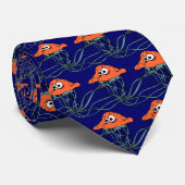 Cravate Cartoon Jellyfish (Roulé)