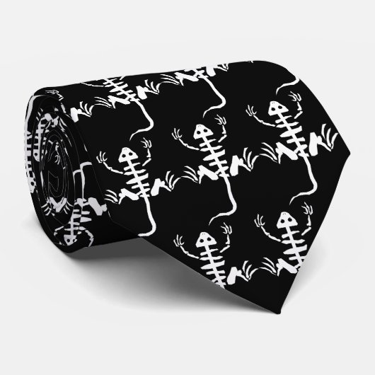 Cravate Cartoon Lizard (Roulé)