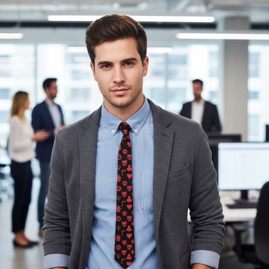 Cravate Casino des damnés