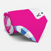 Cravate Casino, Jeux accessoires motif 7 (Roulé)