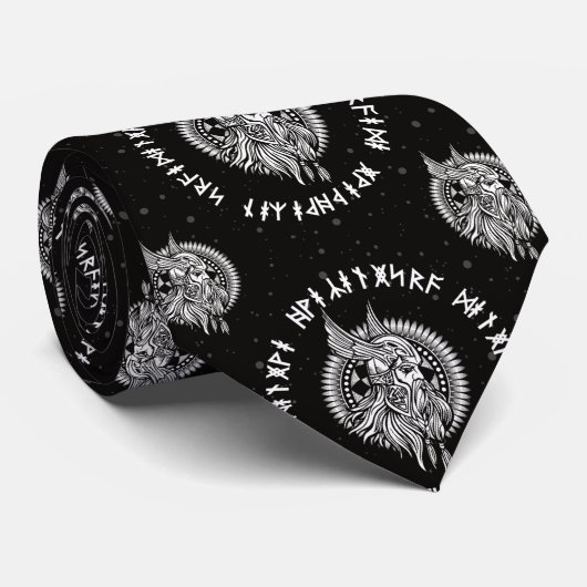 Cravate Casque aimanté Viking Warrior (Roulé)