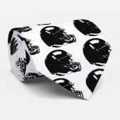 Cravate Casque de football Pop Art (Roulé)