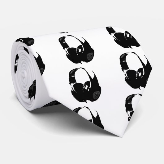 Cravate Casque Pop Art (Roulé)