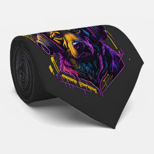 Cravate Casques DJ Dog
