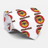 Cravate Casquette de bouteille Oktoberfest (Roulé)