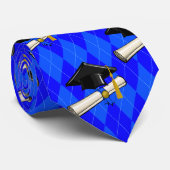 Cravate Casquette et diplôme (Roulé)