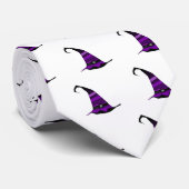Cravate Casquette pourpre de sorcières de Halloween (Roulé)